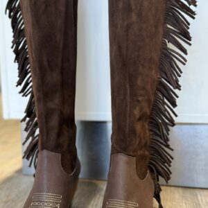 Botas boho chocolate